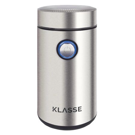 Molinillo de café nueces y especias Klasse Acero Inoxidable con Luz LED Klasse. Cuchillas Acero inoxidable (KS2700)