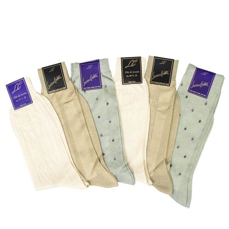 PACK X6 MEDIAS ITALIANAS MULTICOLORES XV