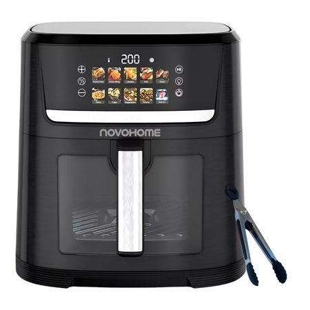 Freidora de Aire Novohome Digital a Color Ventana 10L 1500W