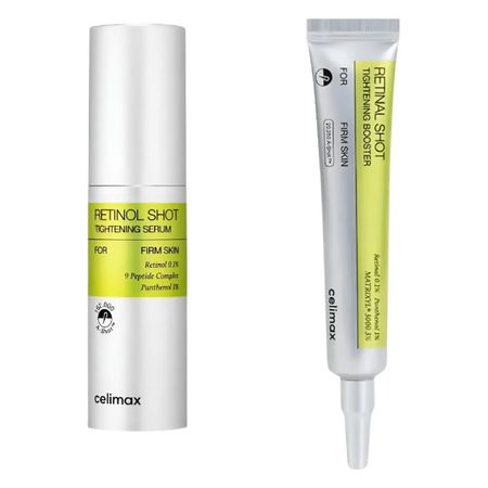 Combo Celimax  Vita-A Retinol Shot Tightening Serum + Vita-A Retinal Shot Tightening Booster