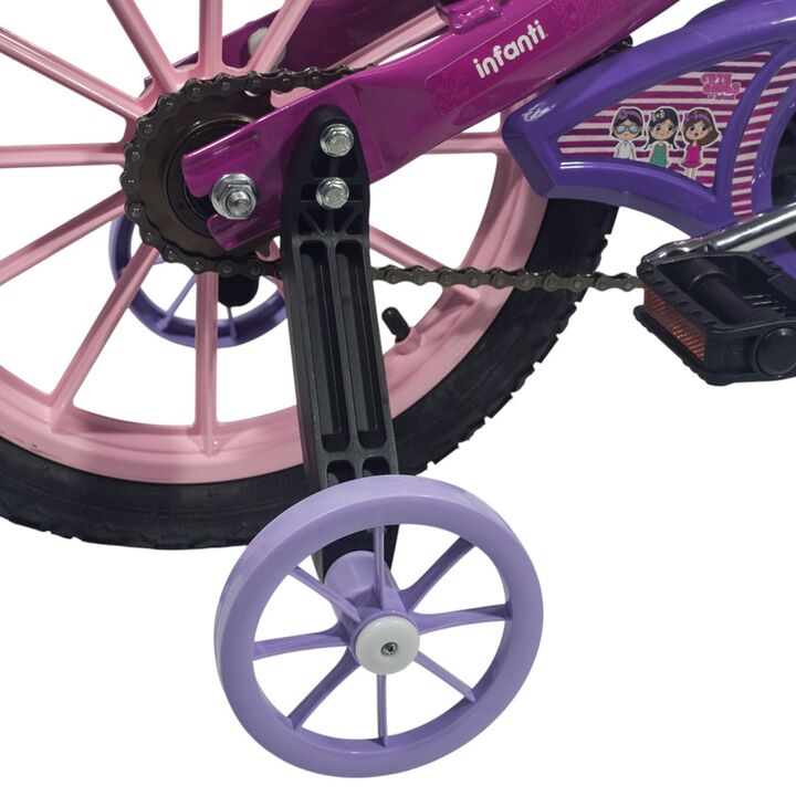 Bicicleta de paseo R16 Infanti con cantimplora Rosa - Vista 8