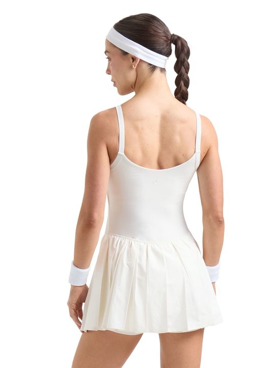 Vestido Atomik Court Mujer Tenis Blanco - Vista 2