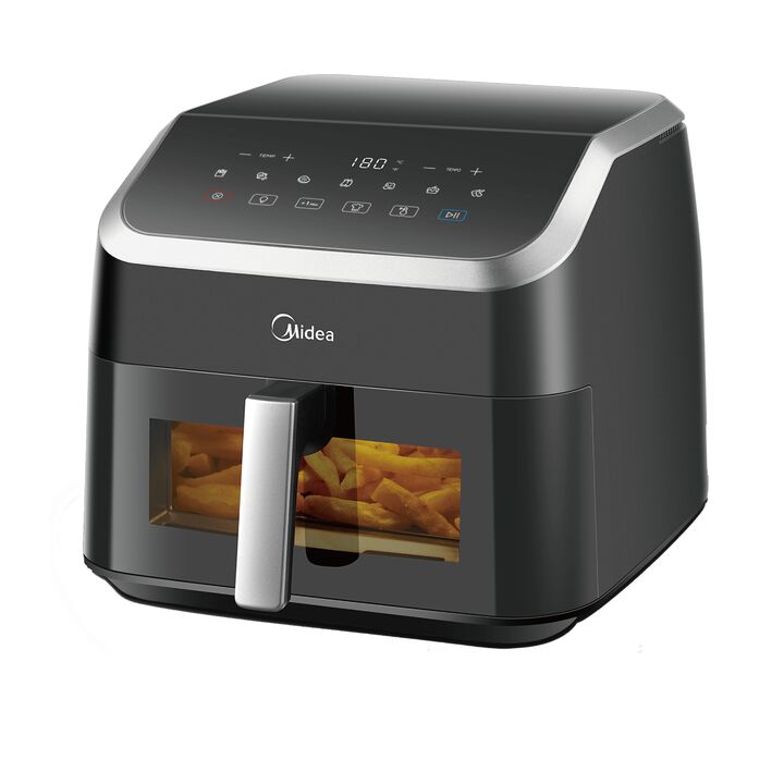 Freidora De Aire Midea Af-dw85bar1 8,5l Color Negro Negro - Vista 5