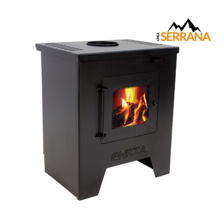 Estufa A Leña De Pie Linea Serrana Forza F-13500