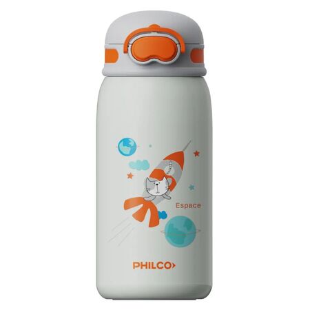 Botella Térmica Infantil De Acero Inoxidable 550ml Gris TG550PHP