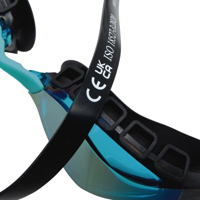 Antiparras Natación Arena Air Sonic Mirror Aqua Black (150) - Vista 7