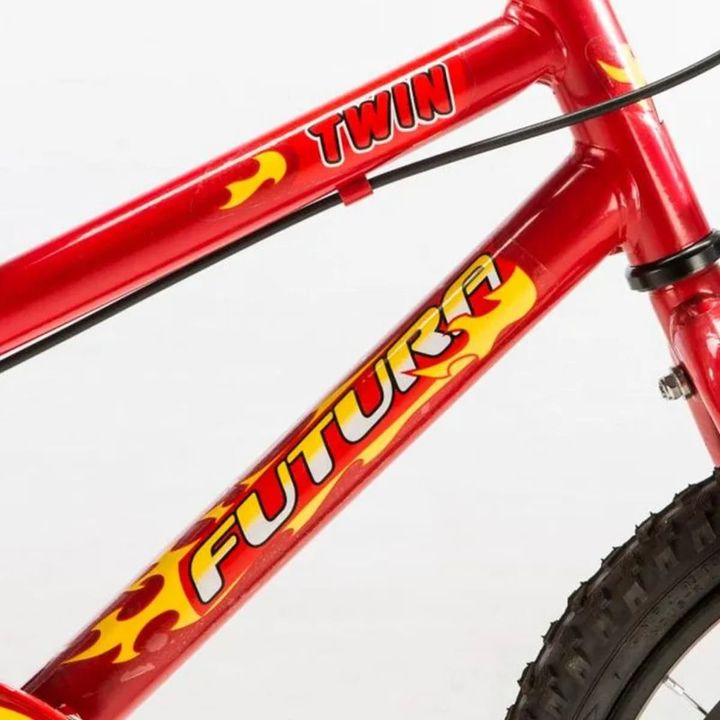 Bicicleta Futura Twin 4050 R16 Niños Rojo - Vista 3