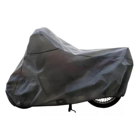 Funda Covertor Cubremoto Bicapa Impermeable Color Gris M