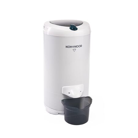 SECARROPAS KOHINOOR 6.5 KG BLANCO CON RECIPIENTE