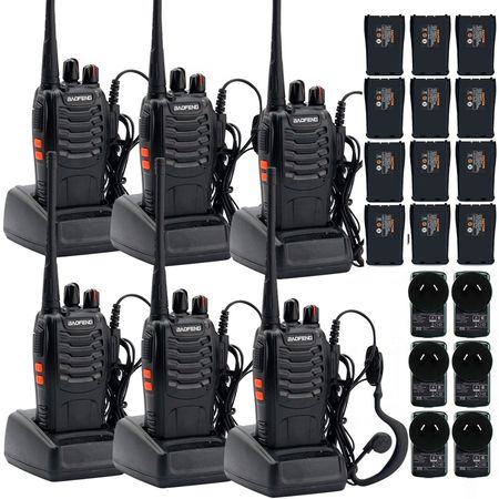 Kit x 6 Handy Baofeng BF-888S  