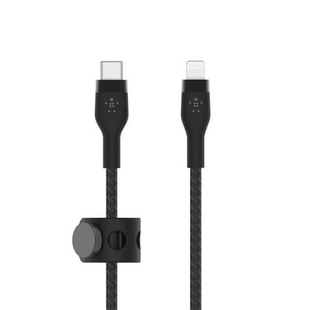 Cable Belkin Pro Flex USB-C to Lightning Cable 2M Negro