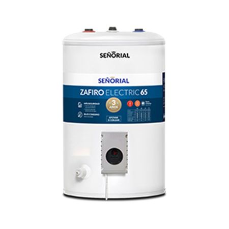 TERMOTANQUE ELECTRICO SEÑORIAL ZAFIRO TESZP-65 50LTS.COL.CON.SUP - 4603944