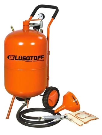 Arenadora Neumatica Portatil 76l Lusqtoff Apl125 125psi Acc