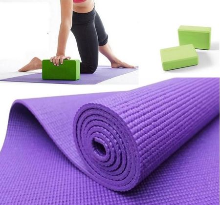 MAT COLCHONETA YOGA PILATES LADRILLO 