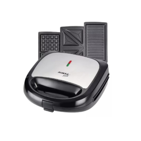 Sandwichera 3 en 1 Aiwa AWK-SW310I