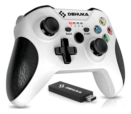 Joystick Inalambrico 24g Compatible Con Xbox Y Control Pc Gamer Inalambrico Usb  Entrada Audio Dehuka