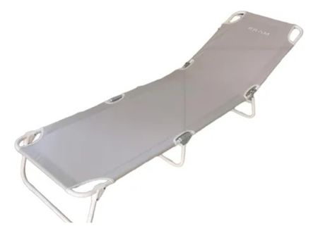 Reposera Cama Tela Pram Pca02gr Gris