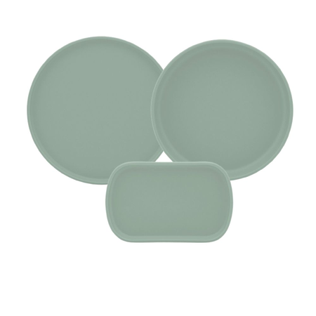 JUEGO DE VAJILLA X18 PIEZAS MENTA - OXFORD
