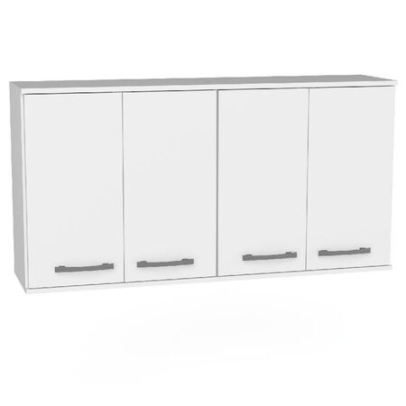 ALACENA ORLANDI BL 617 PREMIUM - BLANCO, 4 PUERTAS, 2 ESTANTES
