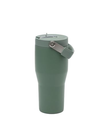 Thermos Classic Taza térmica 850ml VERDE con asa