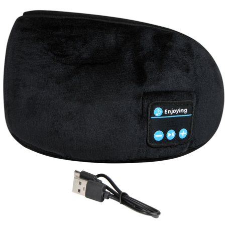 Antifaz para Dormir Negro Gadnic con Bluetooth