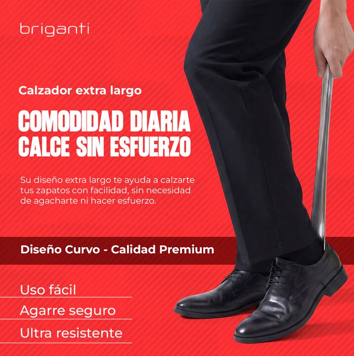CALZADOR LARGO BRONCE - Vista 4