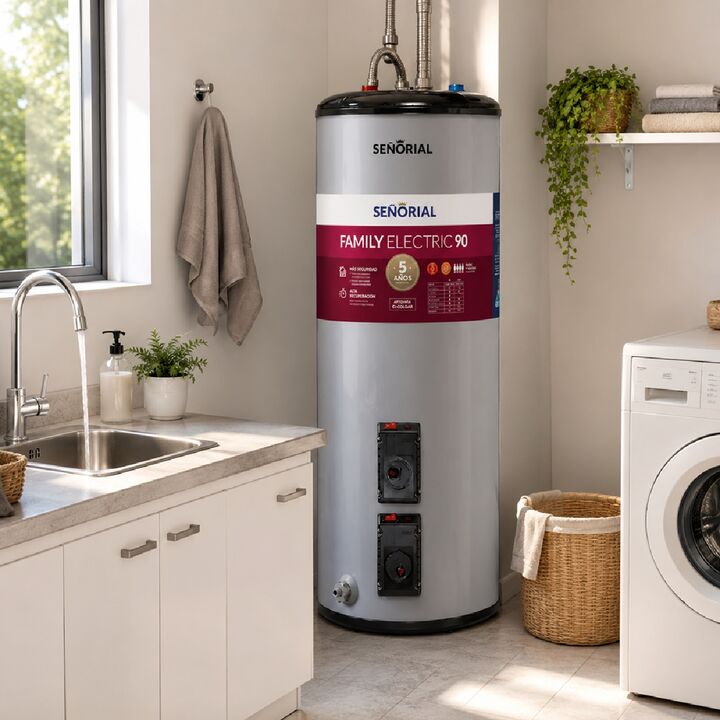 Termotanque Electrico Señorial Family 90L Carga Superior TTS-90 EAR - Vista 5