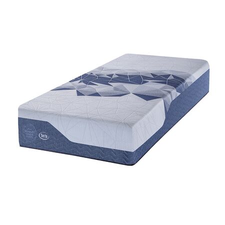 Colchon Serta Luisiana 1 Plaza 80x190x28cm De Resortes Pocket Con Espuma Suave