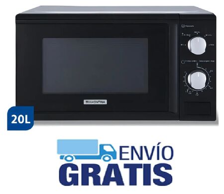 Microondas Tramontina Mecanico Glass Cook 20L