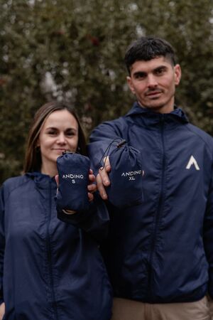 Campera Domuyo Azul