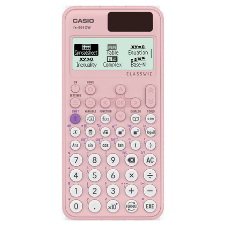 CALCULADORA CIENTIFICA CASIO CLASSWIZ SOLAR Y PILA (FX-991LACW-PK)