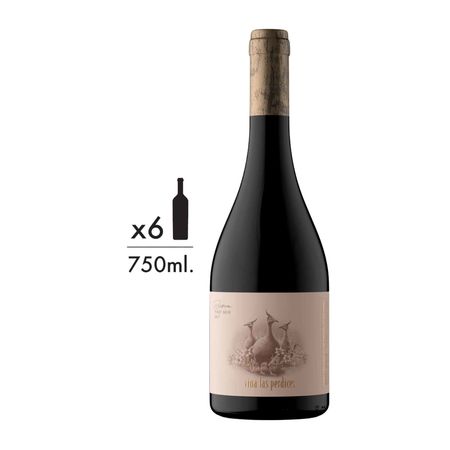 Vino Tinto Las Perdices Reserva Pinot Noir Caja x 6