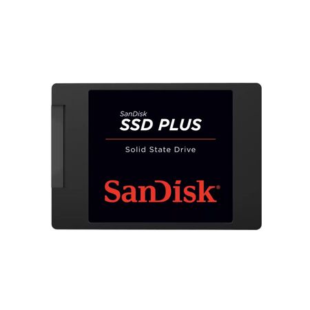 Disco solido SSD SanDisk Plus 240GB SATA III Negro SDSSDA-240G-G26
