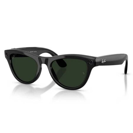 Lentes Inteligentes Ray-Ban Meta Skyler Gen 2 Shiny Black Transitions Green RW4014