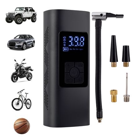 Inflador Portatil Gadnic Bateria Auto 6000mah