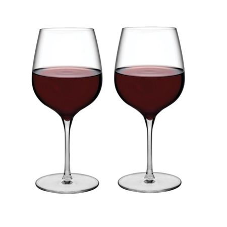 Set x 2 Copón Copa Vino Cristal Nude Terroir 590 Cc Stemware