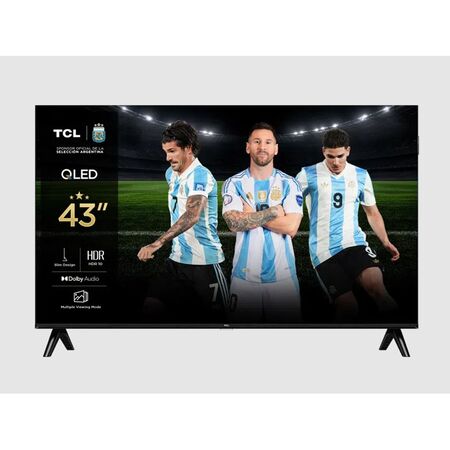 Televisor Qled 43" Full Hd Smart Con Google Tv Tcl 43S5k-f