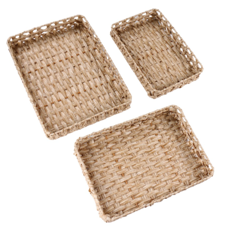 Set de 3 Bandejas Rectangulares Deco