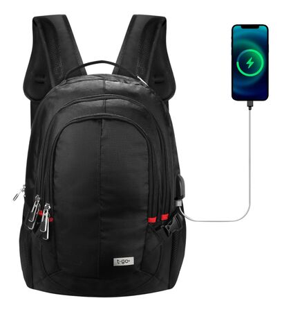 Mochila Ergonómica para Notebook Urbana Ejecutiva Acolchada Con USB