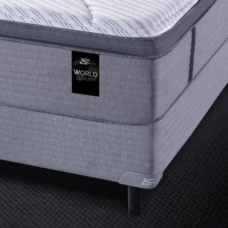 Colchon y Sommier King Koil Brighton Super King 200x200cm Resortes Pocket Europillow Viscoelastico