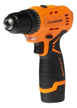 Taladro Atornillador A Bateria 12v Lusqtof Tal12-8a Maletin