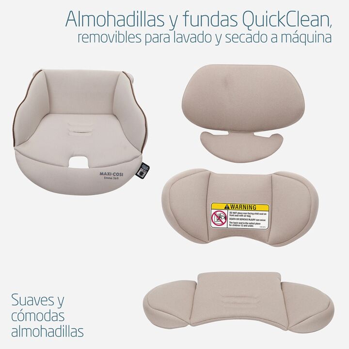 Butaca de seguridad 360° Maxi Cosi Emme Desert Wonder - Vista 15