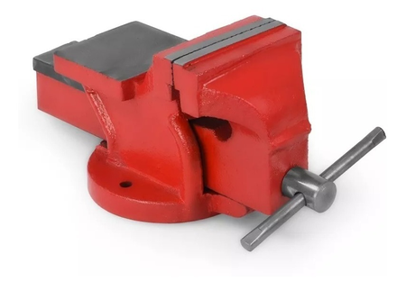 Morsa De Banco Mesa Con Yunque Fijo 4 Pulgadas 100mm Mby-4