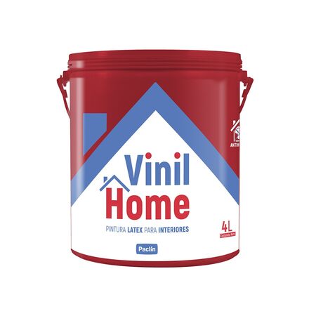Pintura Latex Vinil Home Interior 4 lts Blanco