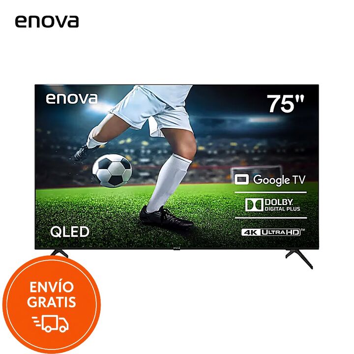 Smart TV Enova 75 Pulgadas 4K UHD TE75UG10-TDF - Vista 1