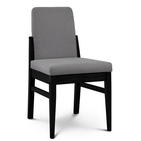 Silla de Comedor Baku Tapizado Sunny Onyx lustre Wengue Espacity'