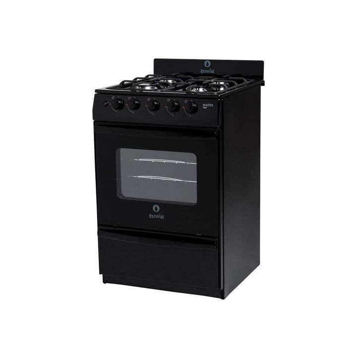 Cocina Escorial Master Style Negro Multigas - Vista 1