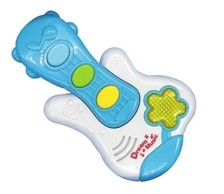 Juguete Guitarra C/ Luz Y Sonidos Poppi ( 6739)