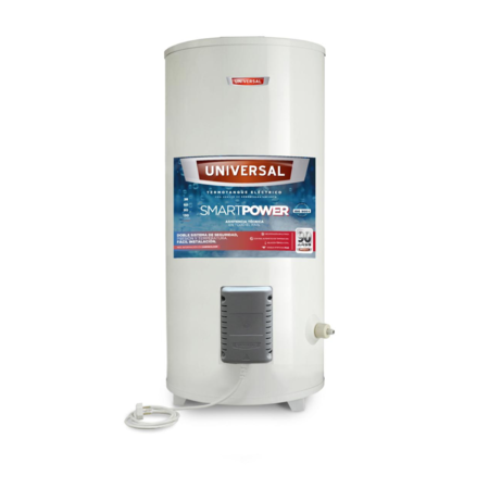 TERMOTANQUE ELECTRICO UNIVERSAL 90 LTS Blanco