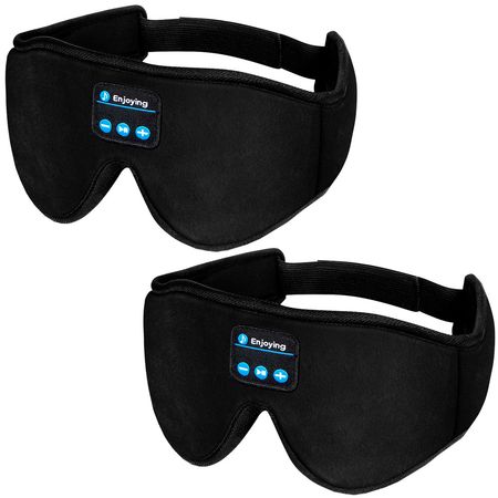 Kit x2 Antifaces Gadnic para Dormir con Bluetooth